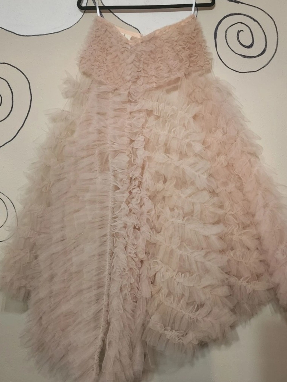 Replika Tiered Tulle Full Maxi Skirt